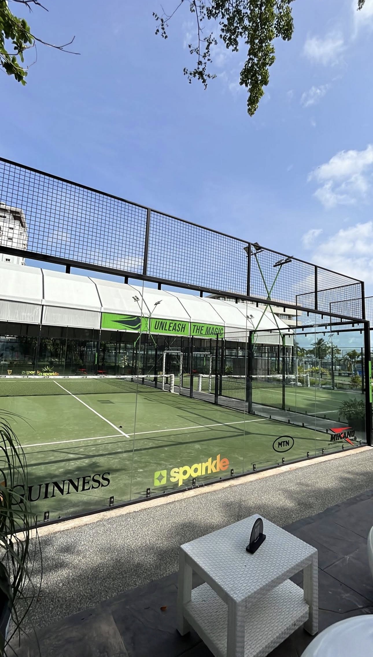 Monaliza Tennis Club seating